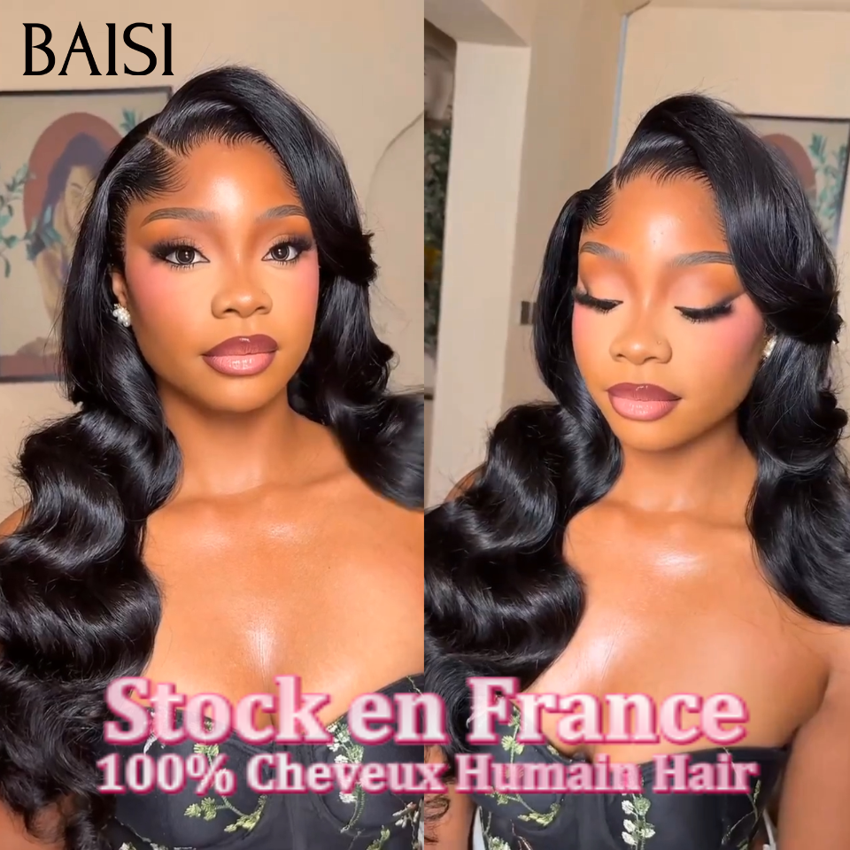 Promotion 13X4 lace frontal Perruque Stock en France Body wave 18 pouces 100€ en naturel 100% Raw Hair Cheveux Humain Hair