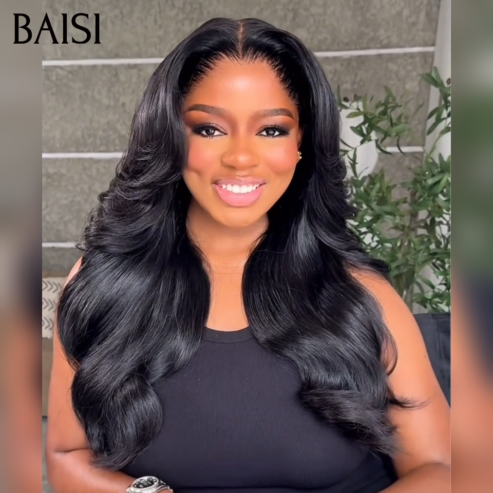 BAISI Lot de 2 perruques en 100% vrais cheveux humains 178 euro Tpart lace afro curly et 4X4 lace curly wave