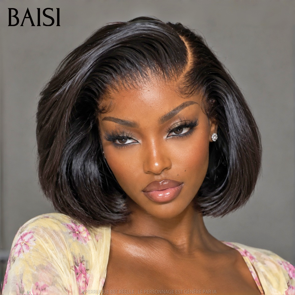 BAISI 2 Bonne Qualité 139€ pixie curl ou curly wave 12 pouce ou Bouclée Egg Wave 65€ Moitié Prix en couleur Marron Mixte Miel En 100% Cheveux Humains
