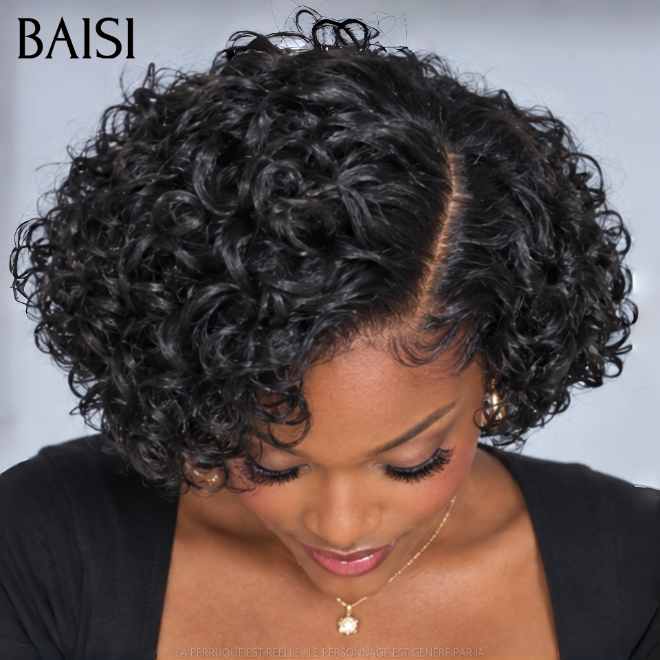 BAISI perruque la plus confortable sans colle seulement 48€ ou avec closure 75€ prix promotionel 100% vrais cheveux humains raw hair