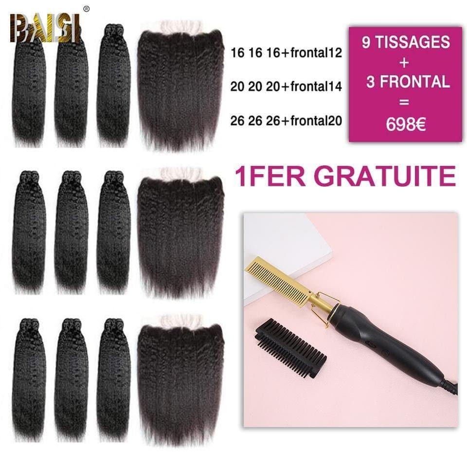 BAISI NEUF TISSAGES PLUS TROIS FRONTALES