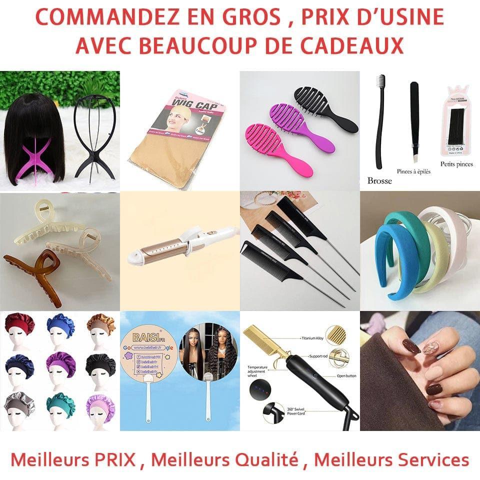 BAISI NEUF TISSAGES PLUS TROIS CLOSURES FOUNISSEUR DE TISSAGES POUR REVENDRE