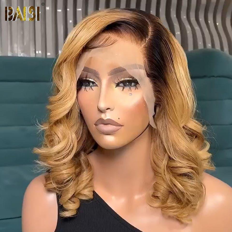 BAISI 13x4 Lace Frontal Loose Wave Perücke in Farbe #1B#27, Kaufen Sie 5 Stück FACTORY PRICE (No Need Code)