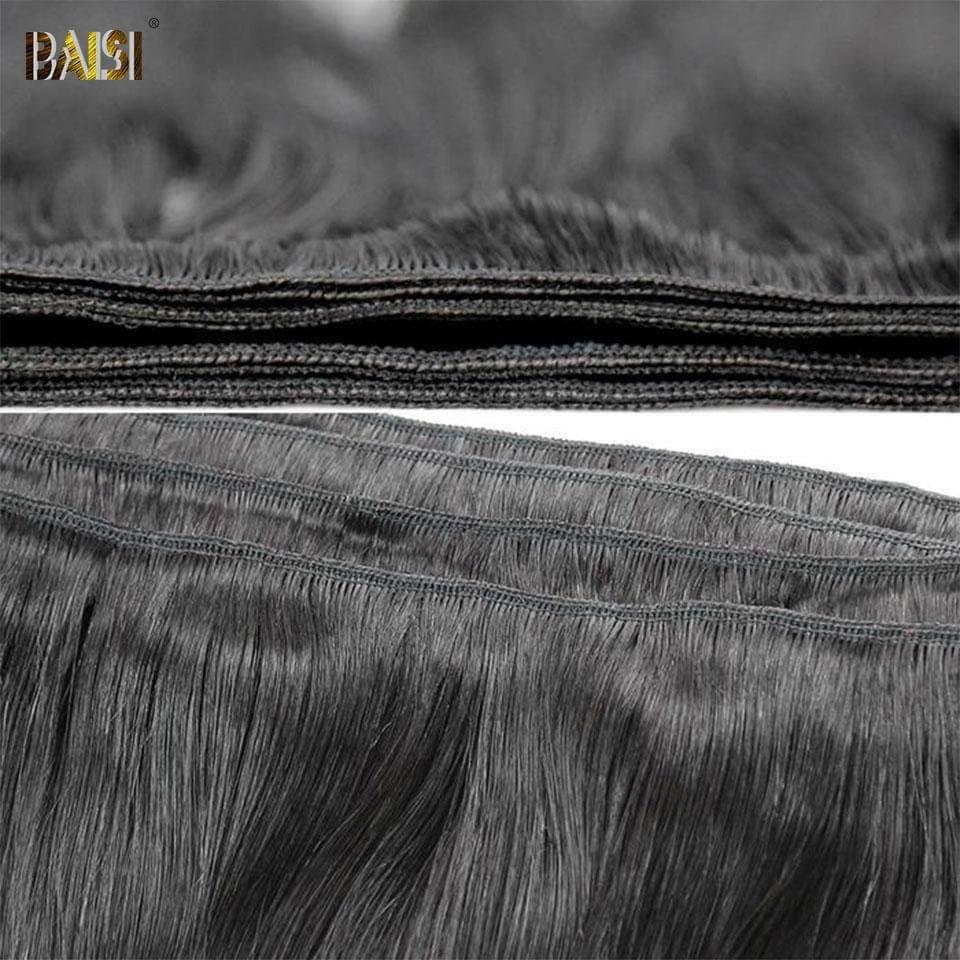 Tejido BAISI 10A con cierre/frontal en gran venta Kinky Straight