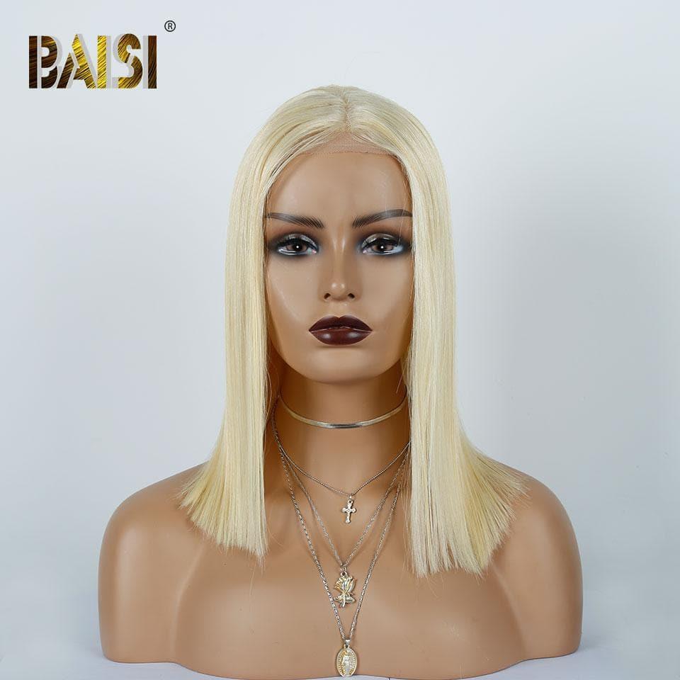 BAISI Nr. 613 Farbe 4X4 Lace Closure Perücken Blonde 180% Dichte Body Wave&Smooth