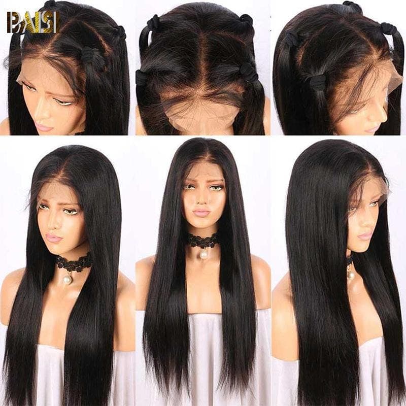 Frontal Dentelle Perruque En Dentelle Indétectable Invisible Supérieure Cheveux Vierges 13X4 Sans Colles