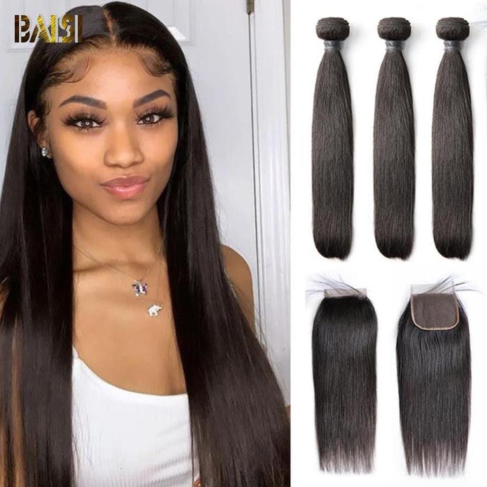 BAISI Três bolas de tecelagem com fecho na promoção Black Friday de 20 a 28 polegadas