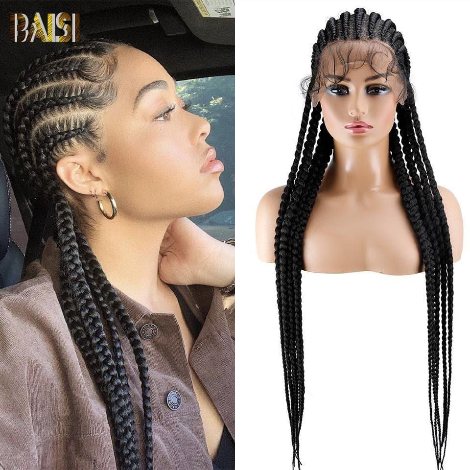 BAISI Full Lace Natte En Cheveux Synthétique