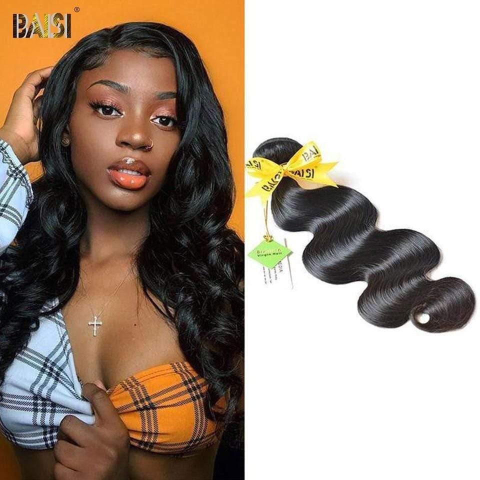 BAISI 12A Körperwelle Reines Haargewebe