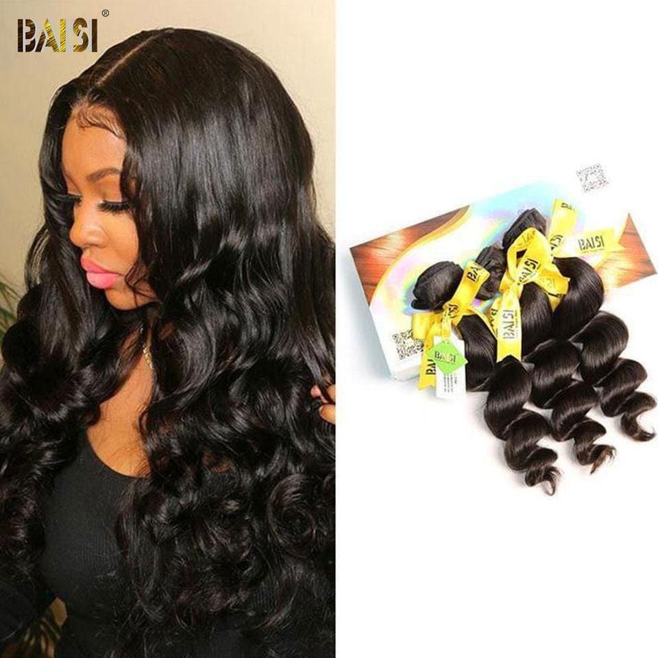 BAISI 12A Tissage Cheveux Vierges Loose Wave