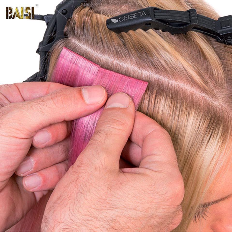 BAISI TAPE HAIR #530 aus 100 % Echthaar, 20 Stück und 100 g pro Los