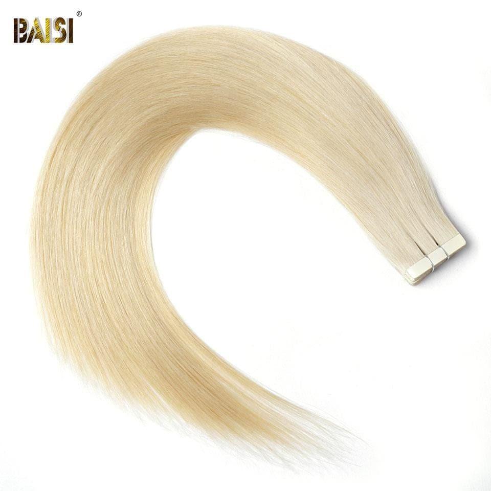 CABELO DE FITA BAISI #22 Em 100% Cabelo Humano 20 Peças e 100G Por Lote