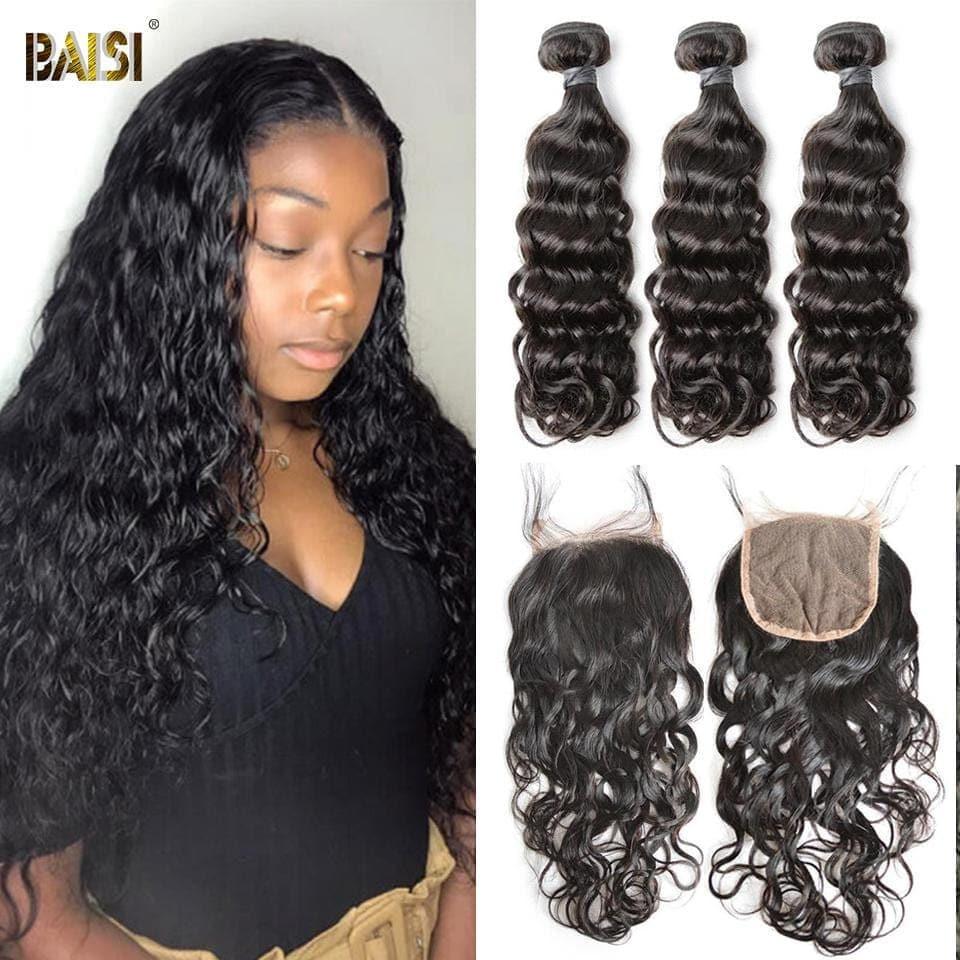 BAISI 10A Intreccio Con Chiusura/Frontale Su Grande Vendita Onda D'acqua