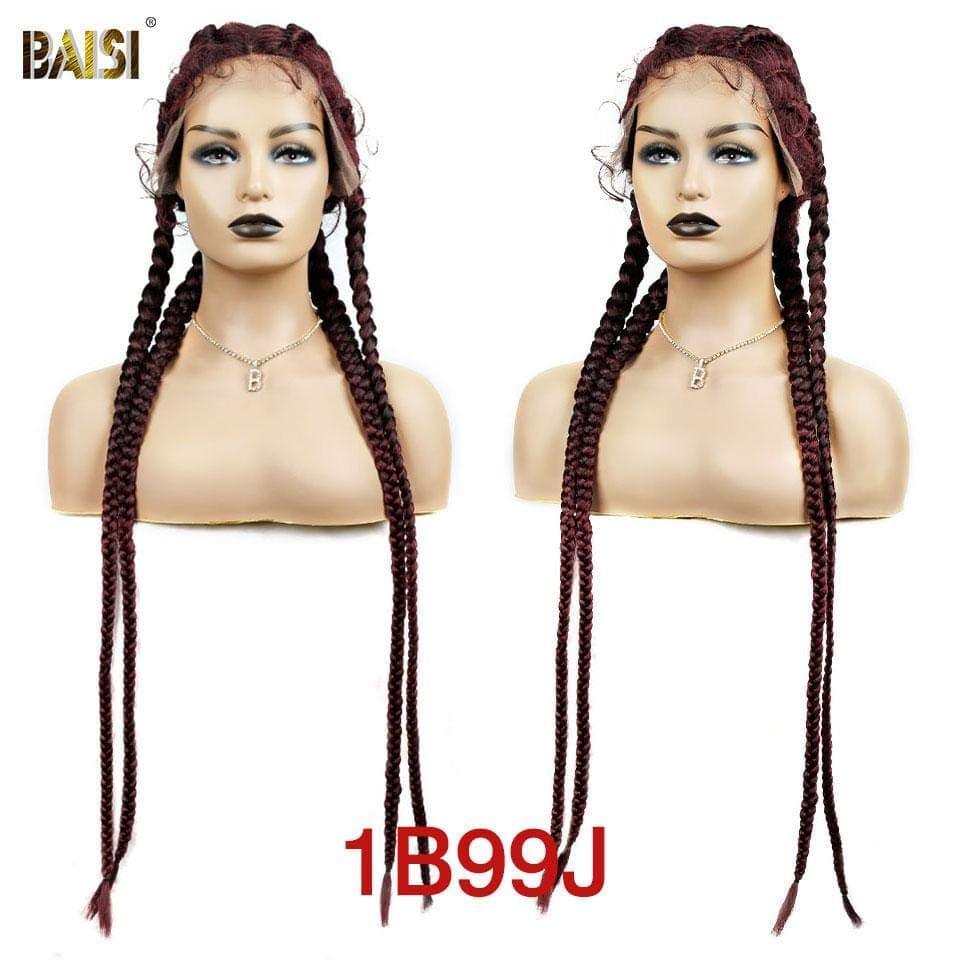 BAISI Achetez 2 perruques minimum au prix d'usine fournisseur NATTES DE 30 POUCES EN 100% Cheveux synthétiques (Pas Besoins De Code)