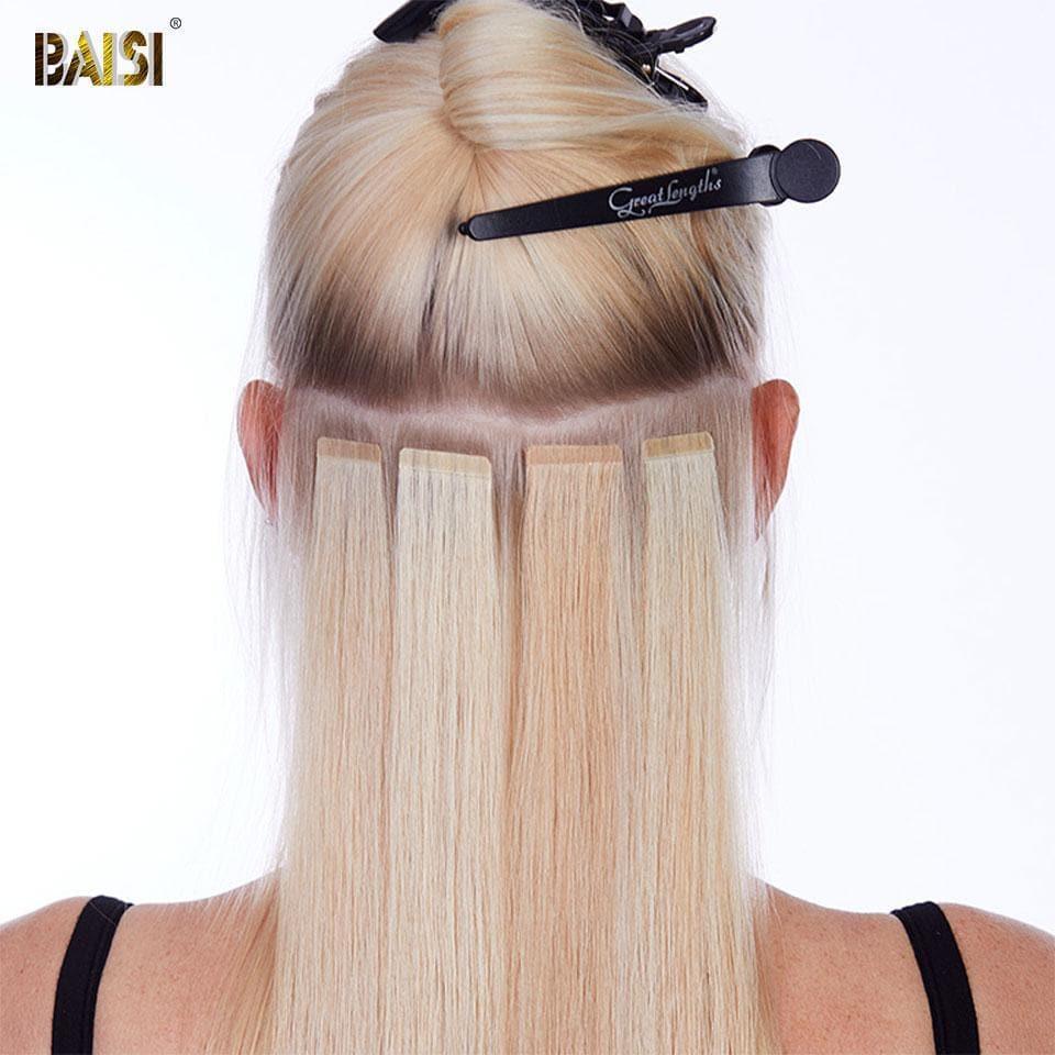 CABELO DE FITA BAISI #22 Em 100% Cabelo Humano 20 Peças e 100G Por Lote