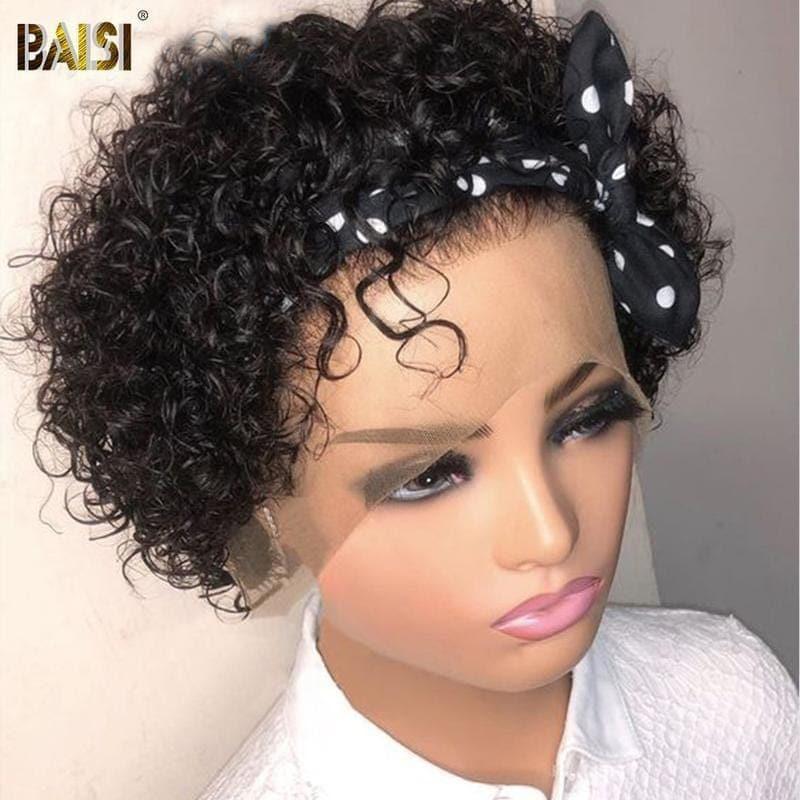 BAISI OLIVIA BOB curly en Couleur Marron ou NOIR 100% Cheveux Humains