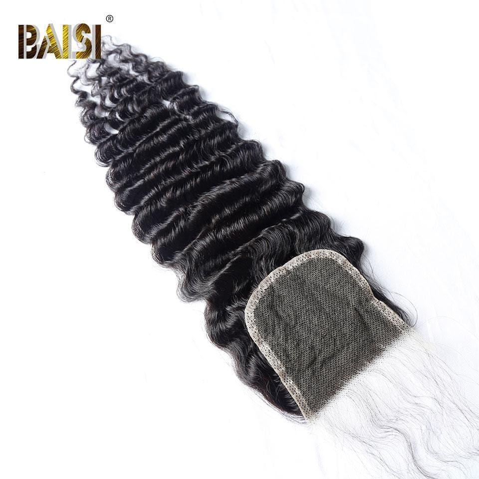 BAISI Hd Cierre De Encaje 4x4 Flaco Invisible