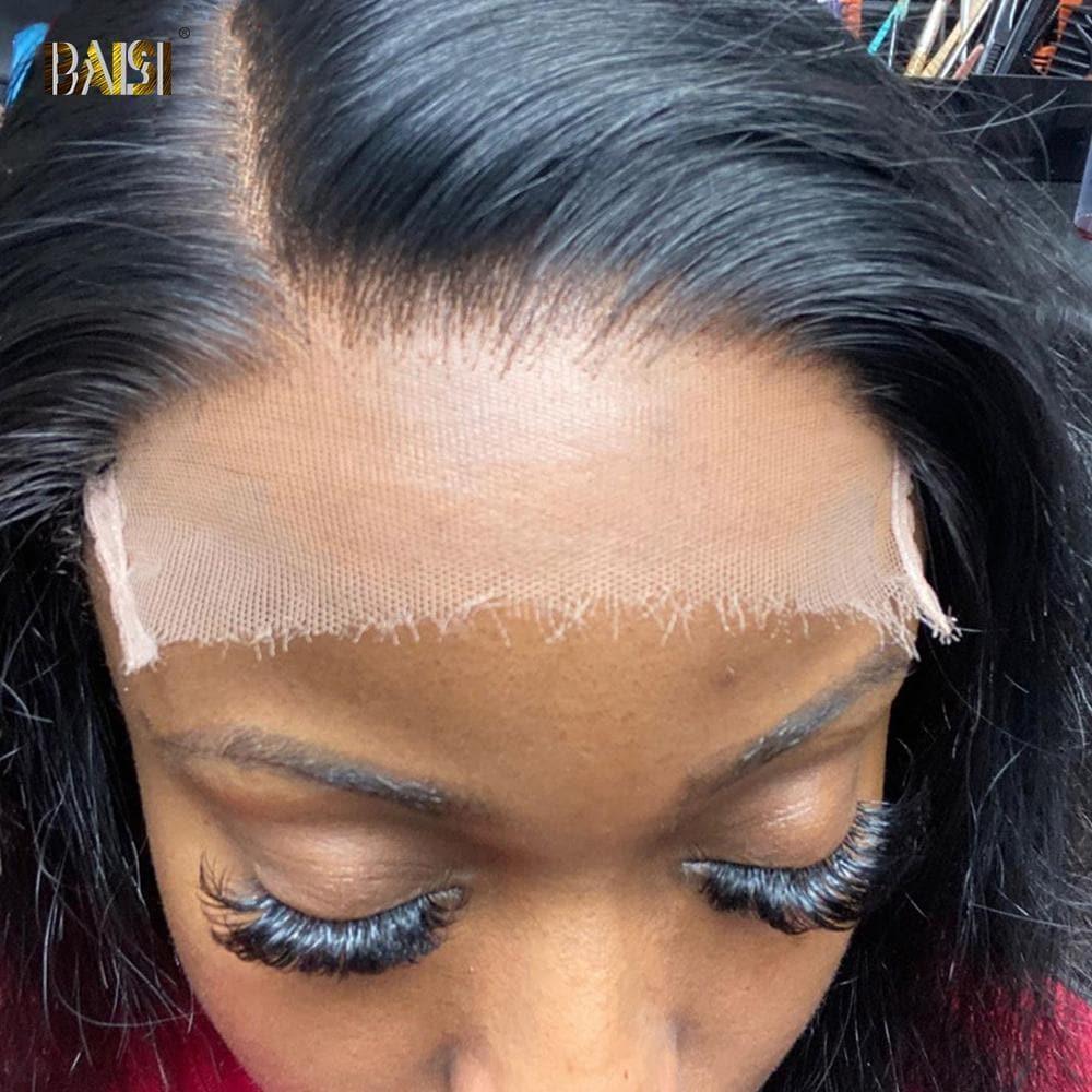 BAISI 5*5 HD Closure Perruque En Cheveux Humains