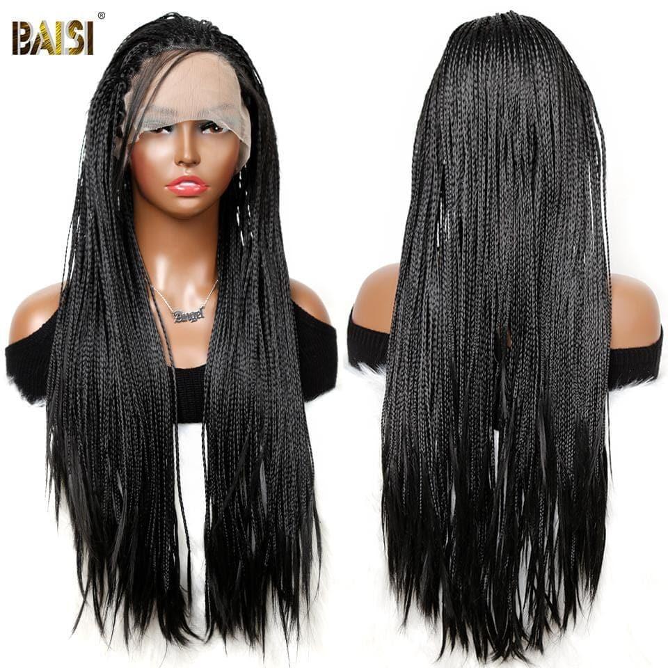 BAISI Box Braide Natte Longue En Cheveux Synthetiques 26 pouces