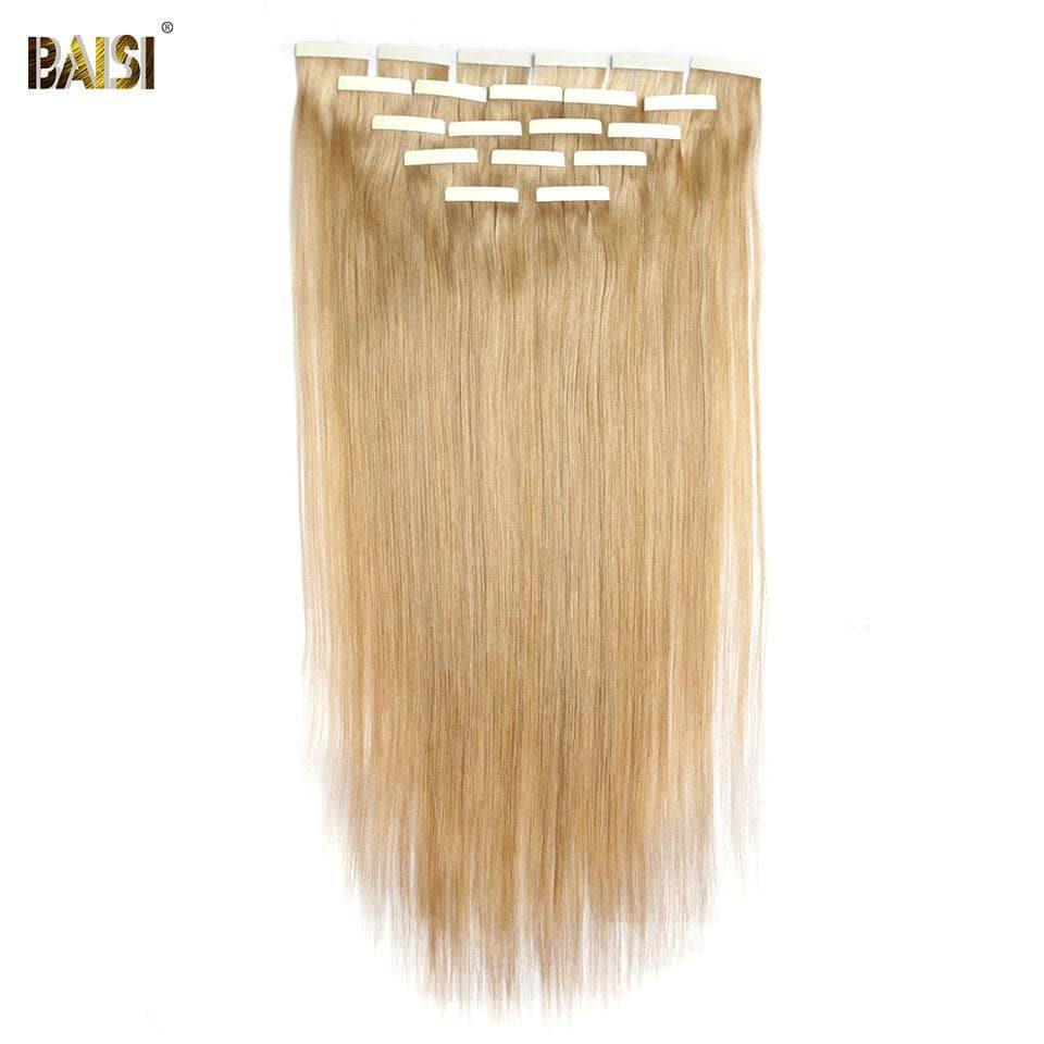 BAISI TAPE HAIR #27 In 100% Human Hair 20 Pieces and 100G Per Lot