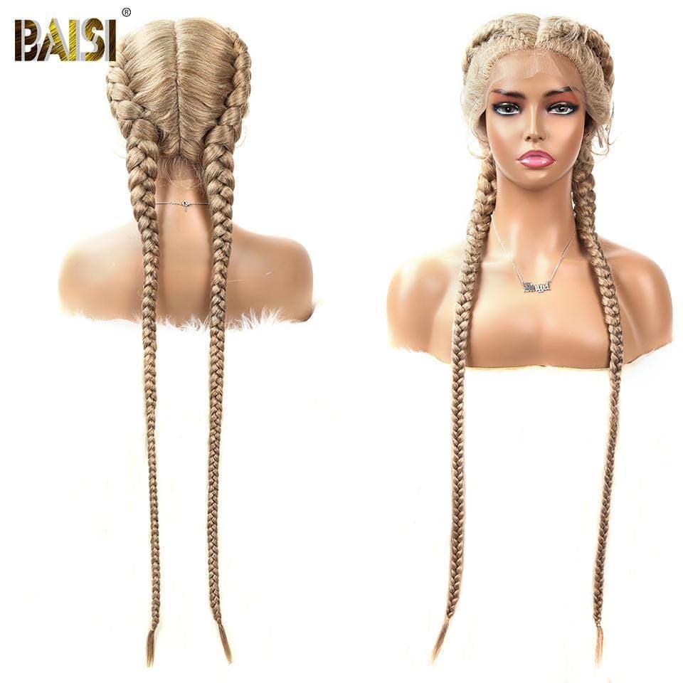BAISI Achetez 2 perruques minimum au prix d'usine fournisseur NATTES DE 26 POUCES EN 100% Cheveux synthétiques (Pas Besoins De Code)