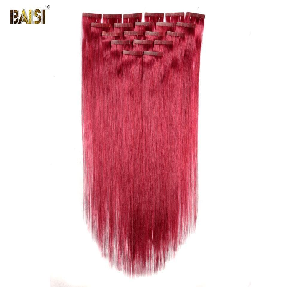 BAISI TAPE HAIR #530 aus 100 % Echthaar, 20 Stück und 100 g pro Los
