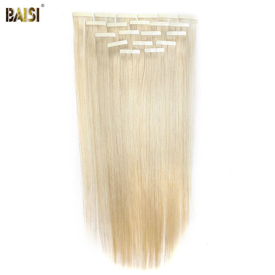 CABELO DE FITA BAISI #22 Em 100% Cabelo Humano 20 Peças e 100G Por Lote