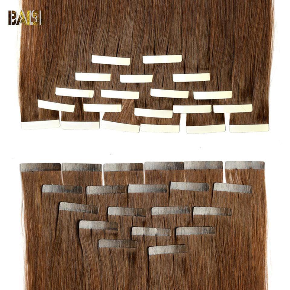 BAISI TAPE HAIR #4 En 100% Cheveux Humains 20 Pièces et 100G Par Lot