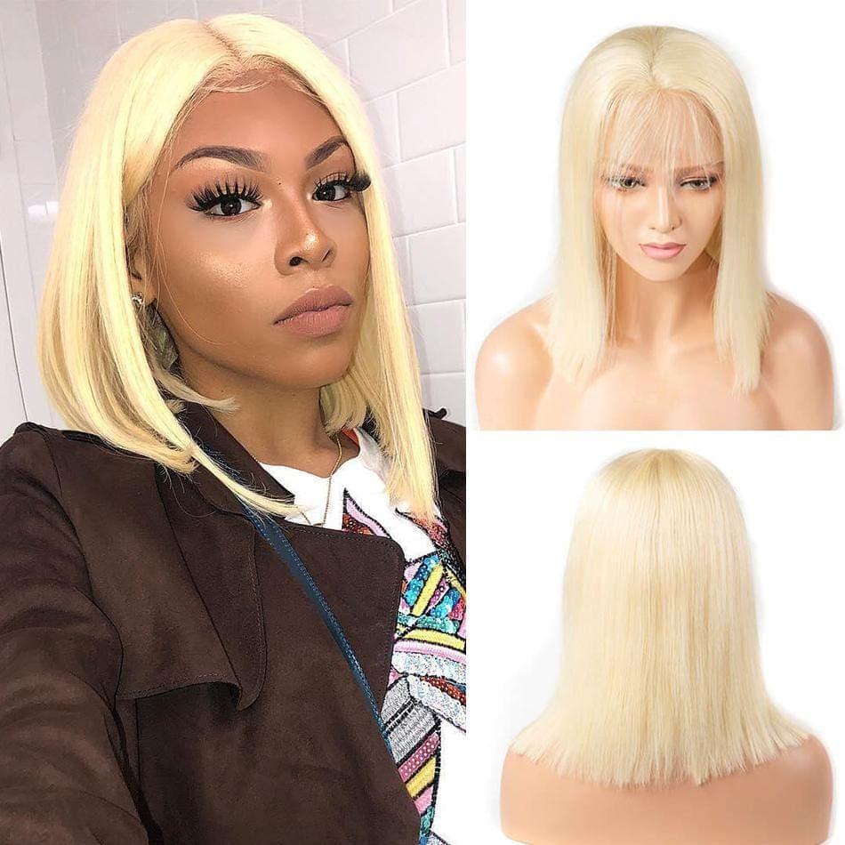 Parrucca quadrata colorata personalizzata 100% capelli umani BAISI