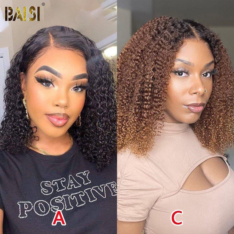 BAISI 4x4 lace closure lisse 10 pouces 76€ ou Perruque Conbinée A Prix Abordable 319€ Pour Quatre Perruques Lot 2 VIP100