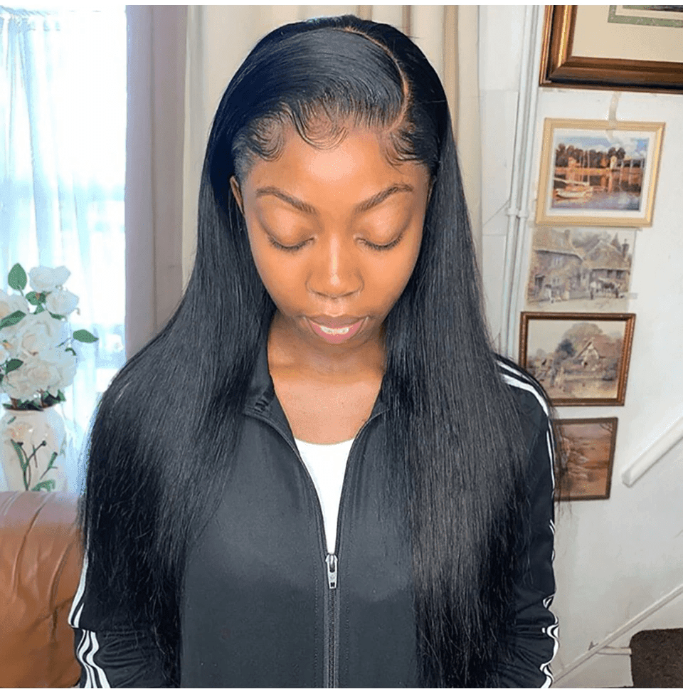 BAISI Hd Encaje Frontal 13x4 En Encaje Invisible