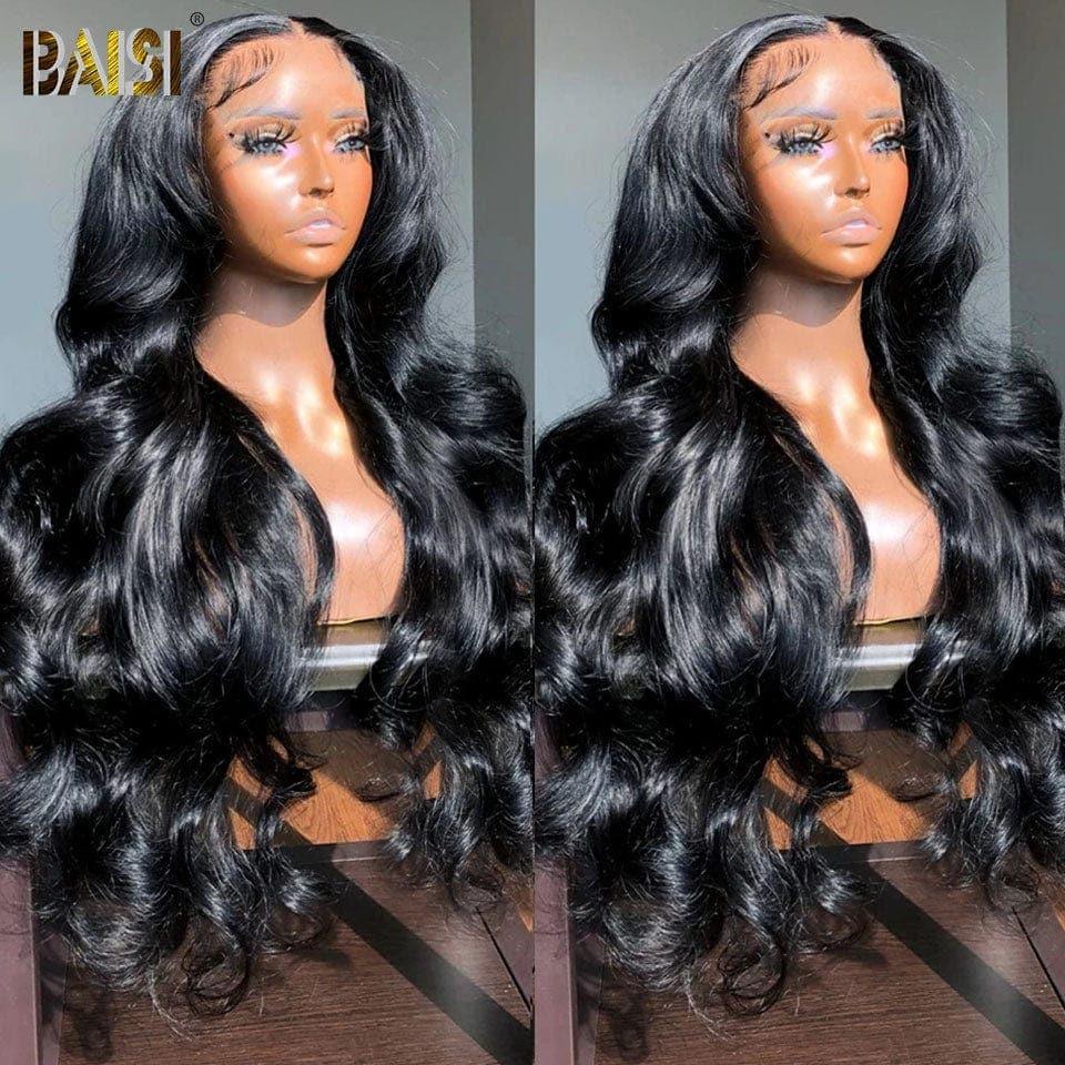BAISI 4X4 closure perruque trop longue body wave 30 pouces 200€ en 100% cheveux humains