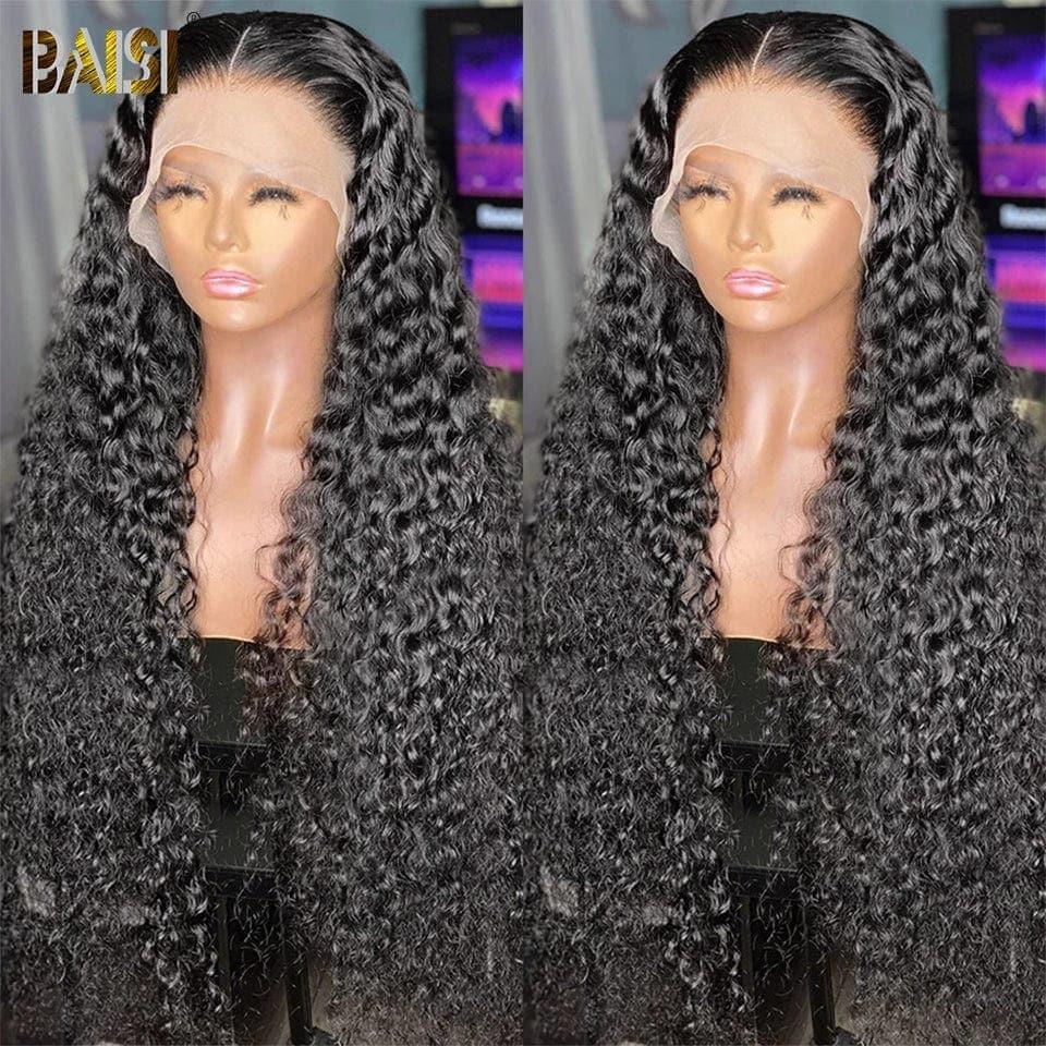 BAISI Acquista almeno 2 parrucche al prezzo di fabbrica fornitore 13x4 Lace Frontal Parrucca Water Wave In 100% Capelli Umani (Nessun Codice Necessario)