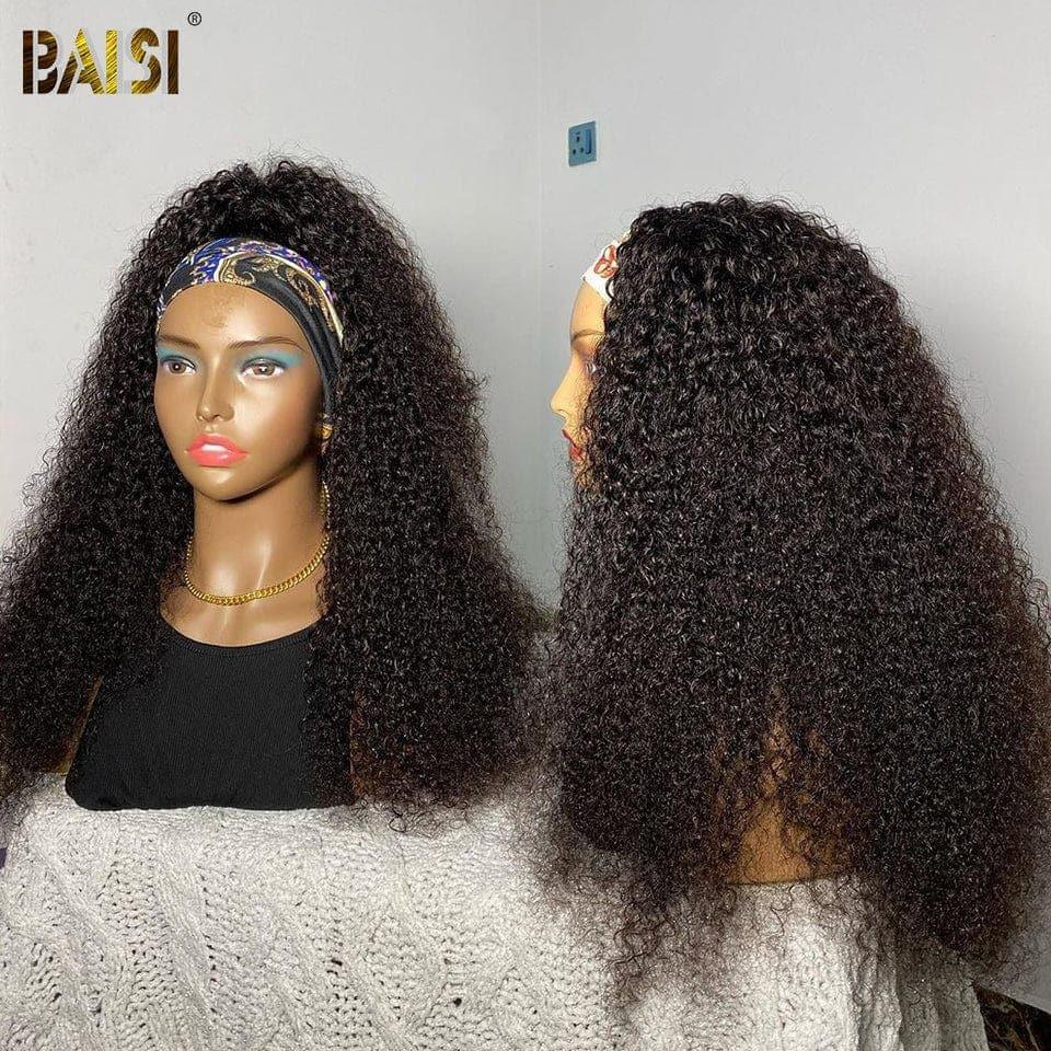 BAISI Perruque Bandeau Frisée Curly Fabriquée A La Machine 12 pouce 69€ 100% Cheveux humains
