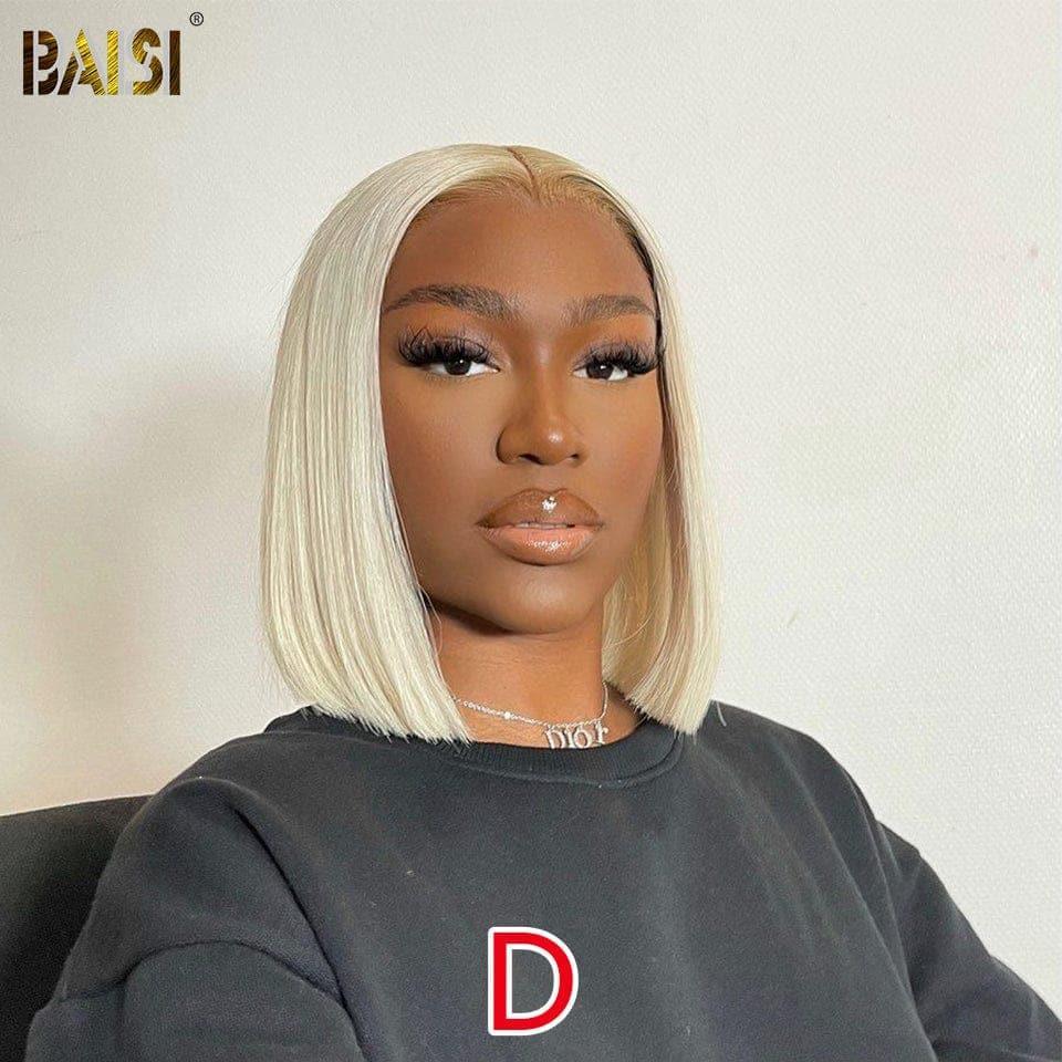 BAISI 4x4 lace closure lisse 10 pouces 76€ ou Perruque Conbinée A Prix Abordable 319€ Pour Quatre Perruques Lot 2 VIP100