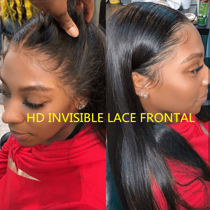 BAISI 13*4 HD Frontal Closure Human Hair Wig