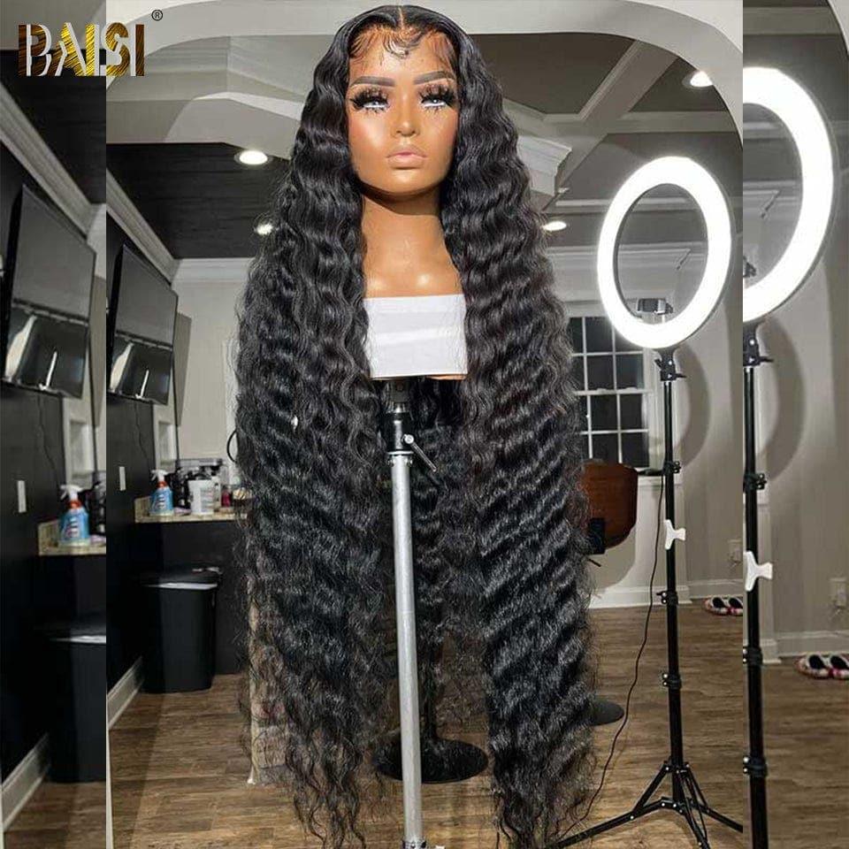 BAISI CUSTOMIZED Deep Wave LONG WIG 250% DENSITY 40 INCH