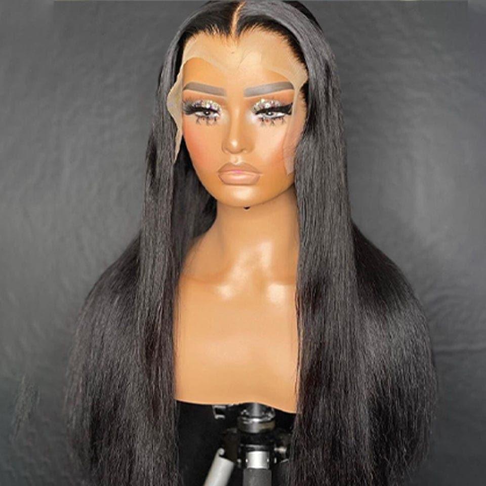 BAISI vente flash 3 Coiffures 149€ 4X4 Lisse 10 Pouces et 13X4 Lisse 4/27# 6 Pouces et pixie NOIR ou 4 perruques 13x4 Lace Frontal en 100% vrais cheveux humains 500 euro