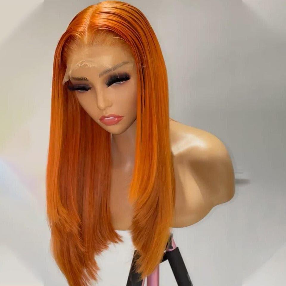 BAISI 4x4 13x4 Lace Wig Custom Colored Long In 150% And 180% Density