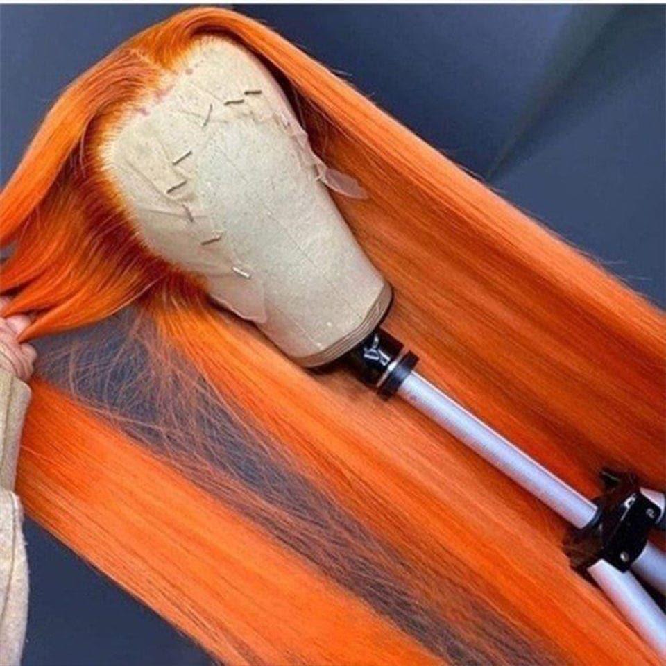 BAISI 4x4 13x4 Lace Wig Custom Colored Long In 150% And 180% Density