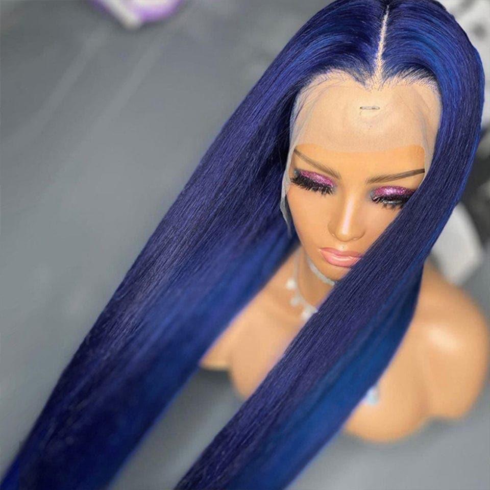BAISI 4x4 13x4 Lace Wig Custom Colored Long In 150% And 180% Density