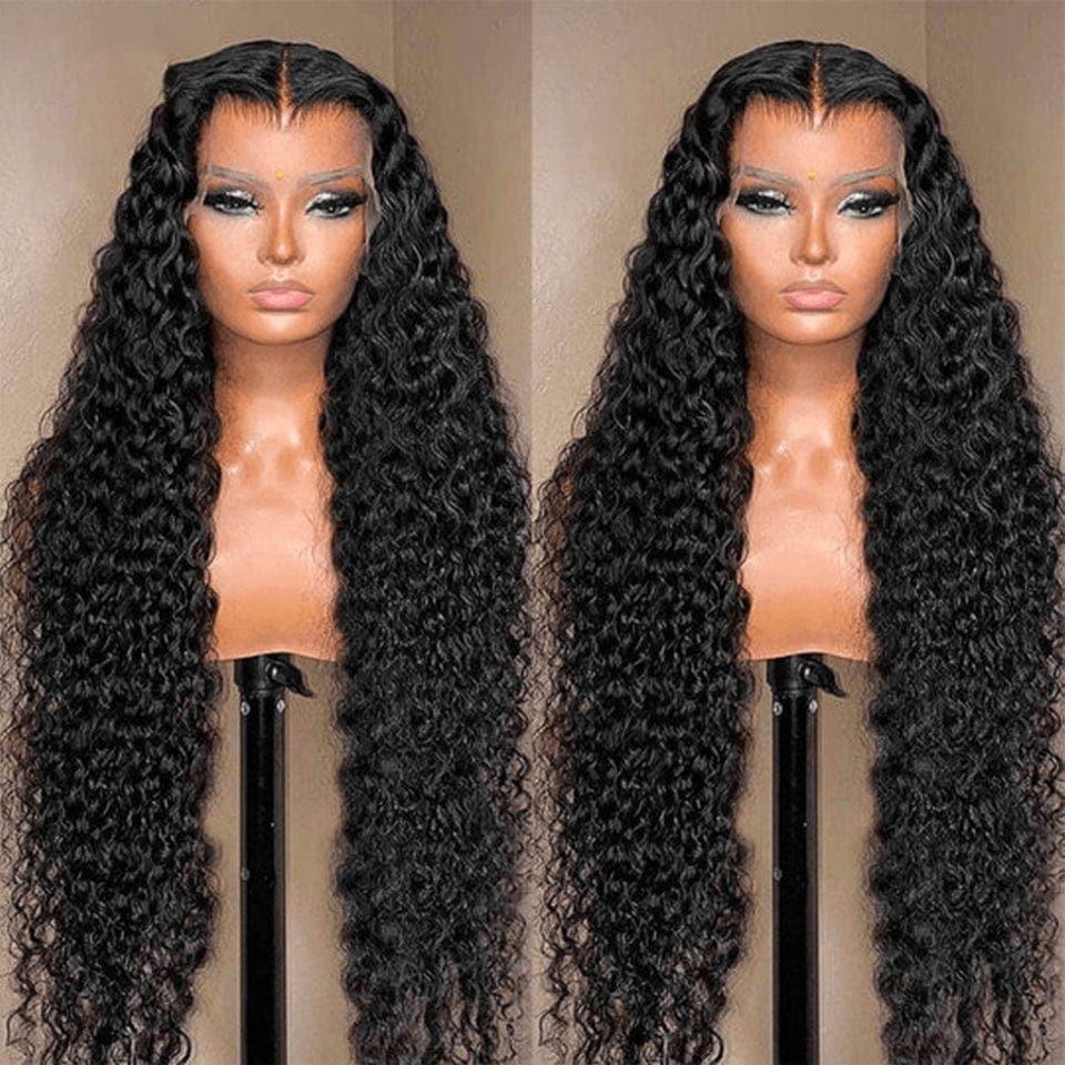 BAISI Achetez 2 perruques minimum au prix d'usine fournisseur 13X4 frontal perruque trop longue deep wave en 100% cheveux humains