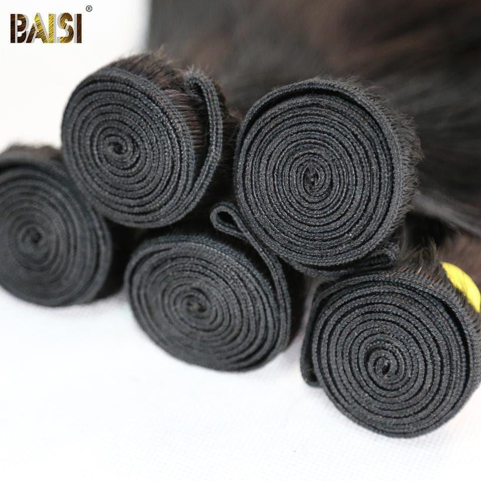 BAISI Sexy Cheveux Longues En 100% Cheveux Humains Lisse Straight