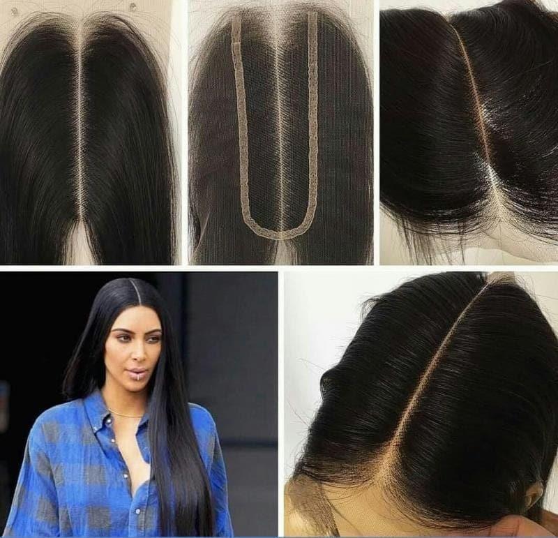 BAISI 10A Lace Closure Taille 2X6 En 100% Cheveux Vierges, Livraison Gratuite