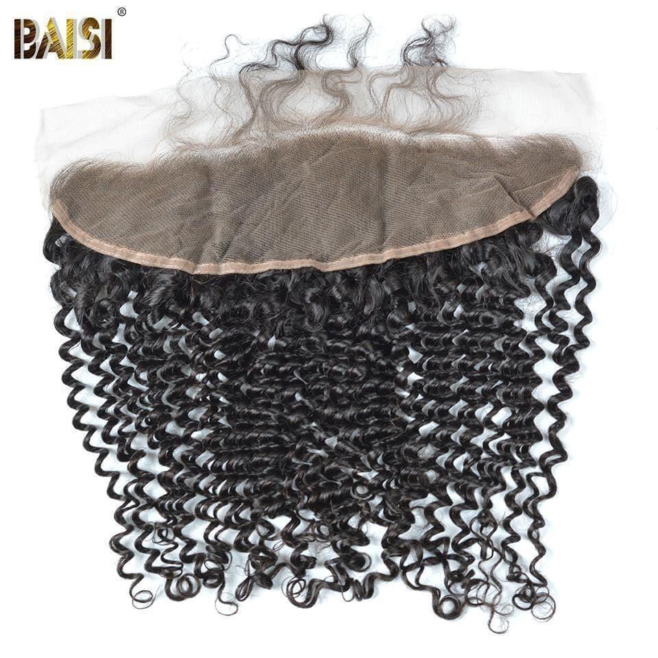 BAISI 8A 100% Virgin Hair Curly Lace Frontal 13x4 - Baisi Hair