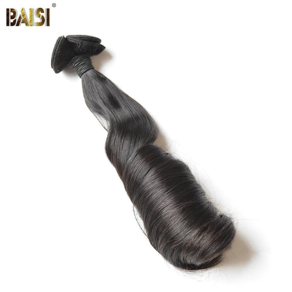 BAISI 7A Hair Weave Brazilian Virgin Funmi Hair Egg Curl