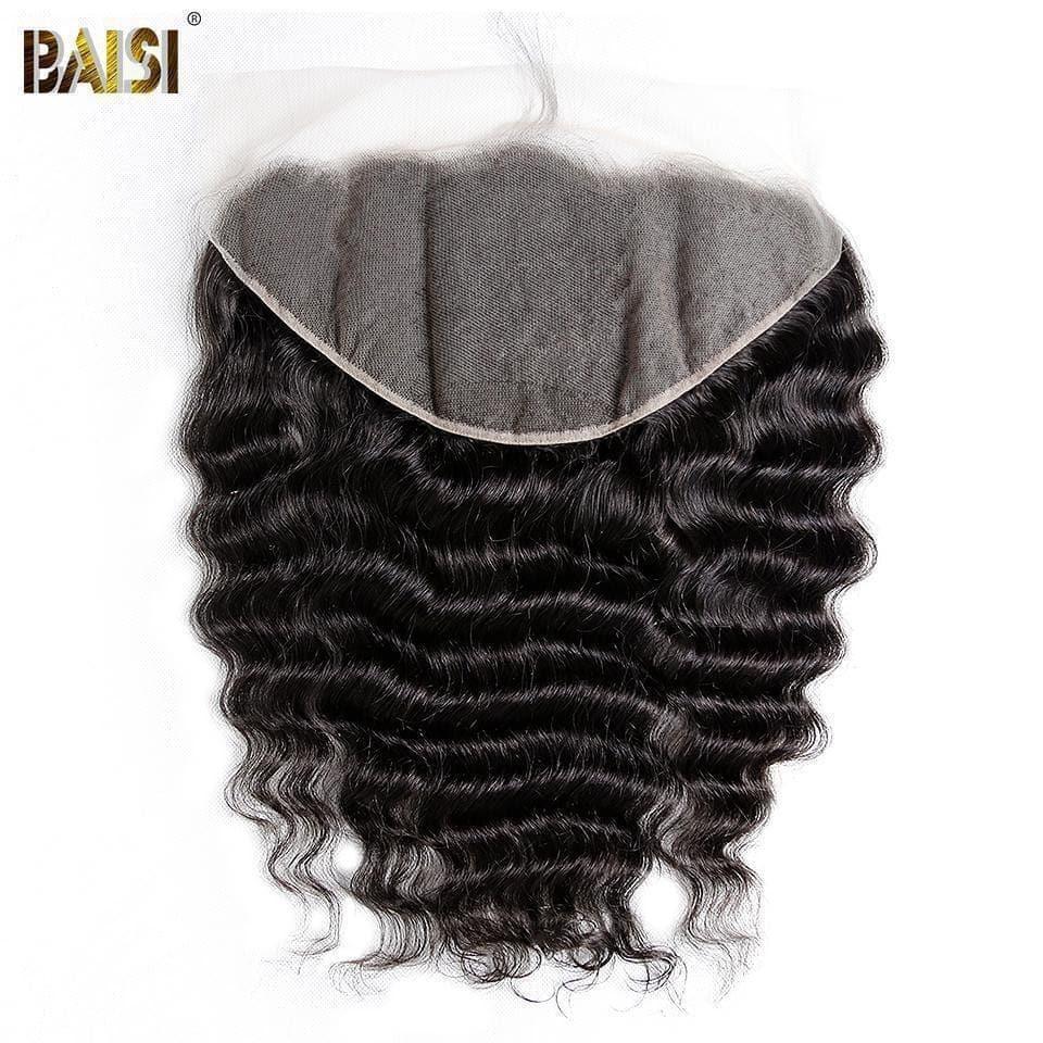 BAISI 10A encaje Frontal onda Natural rizado 13*4/13*6,