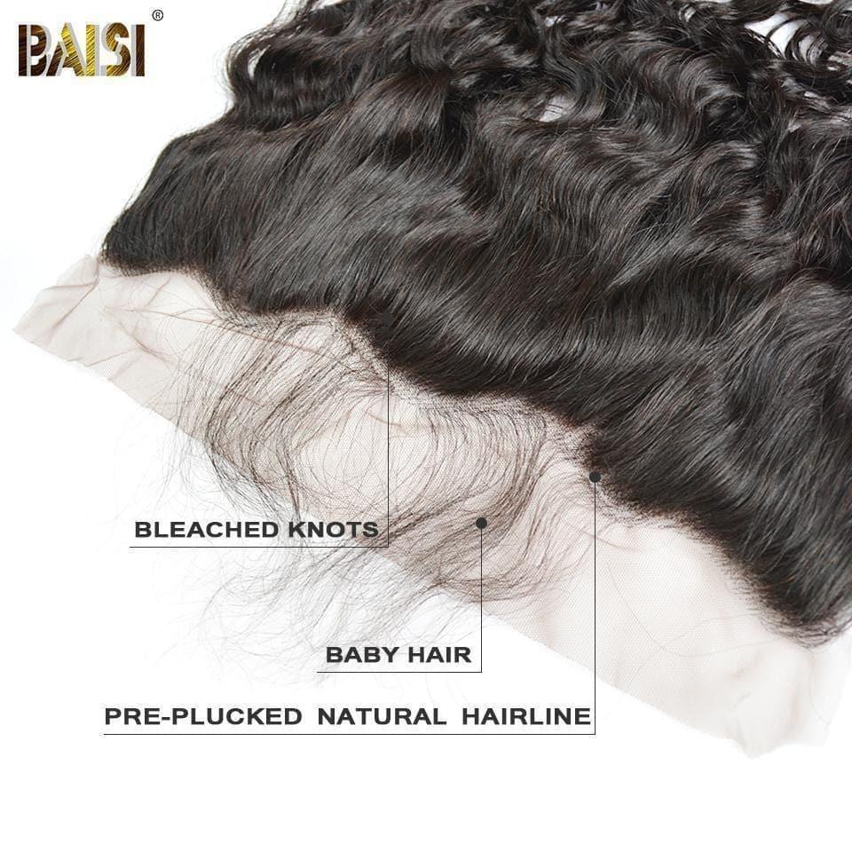 BAISI 8A 100% Virgin Hair Water Wave Lace Frontal 13x4 - Baisi Hair