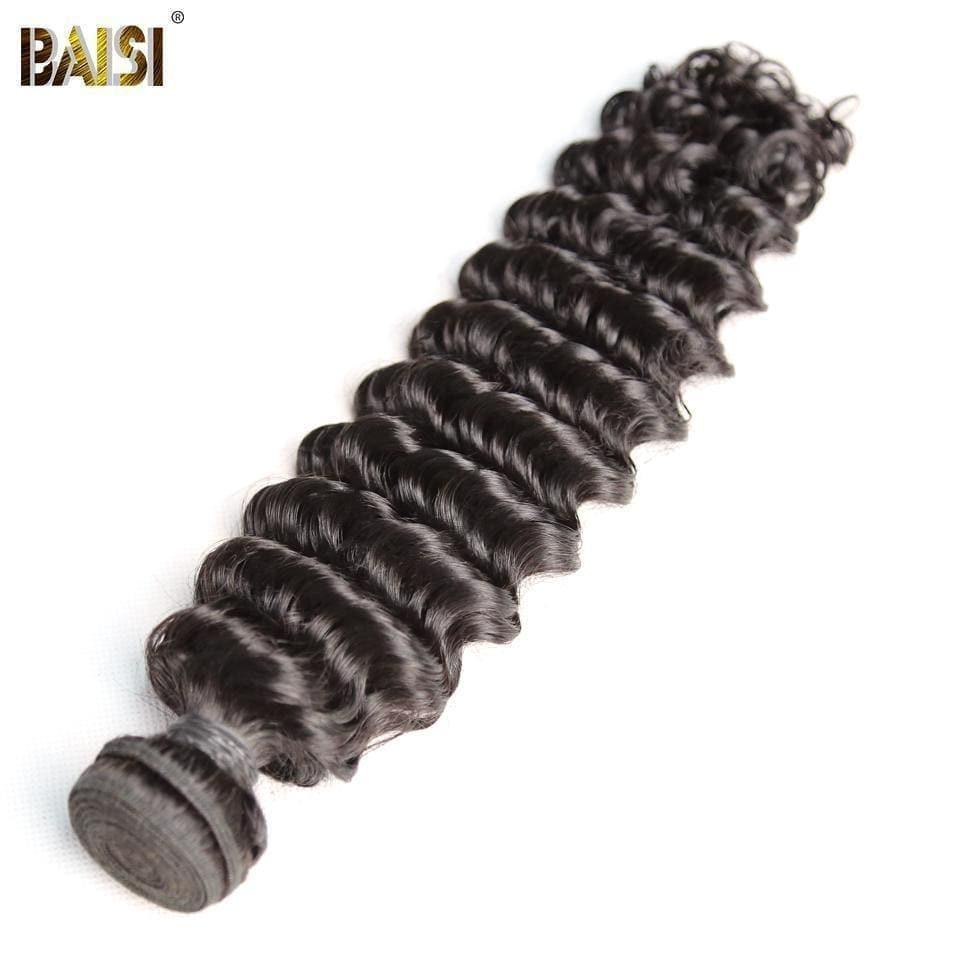 BAISI 10A Deep Wave Virgin Hair Weave