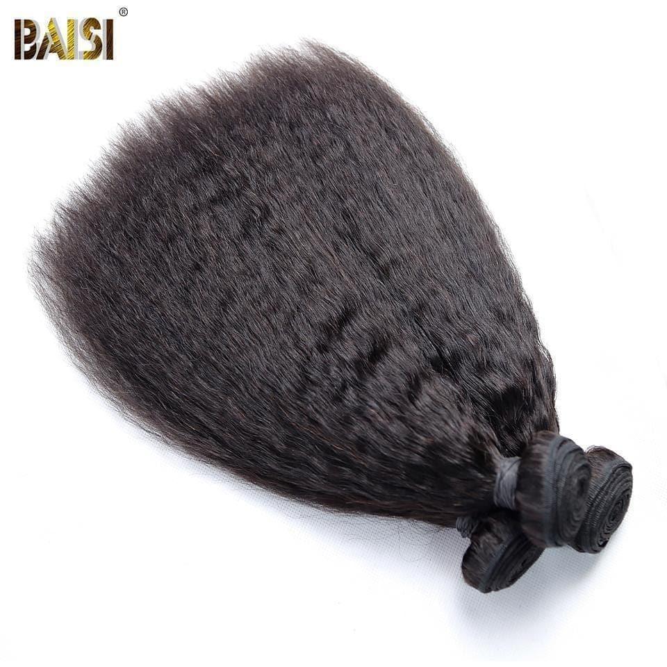 BAISI 10A Tissage Cheveux Vierges Kinky Straight